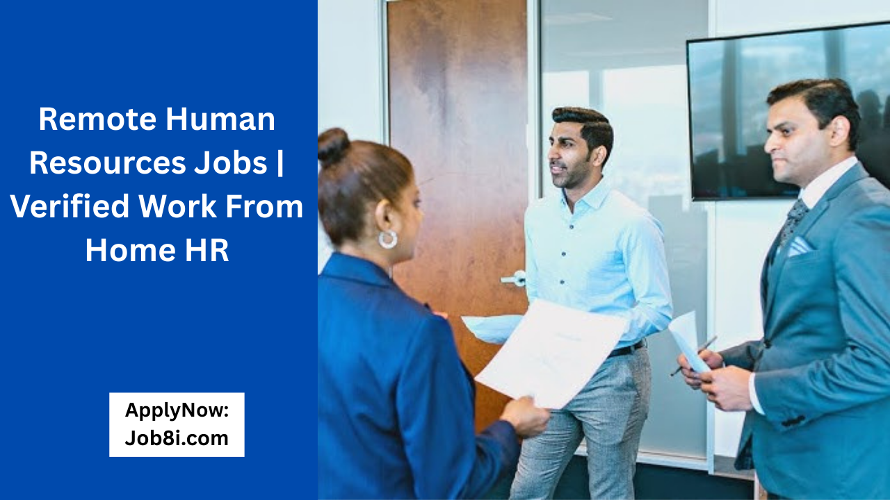 Remote Human Resources Jobs Verified Work From Home HR